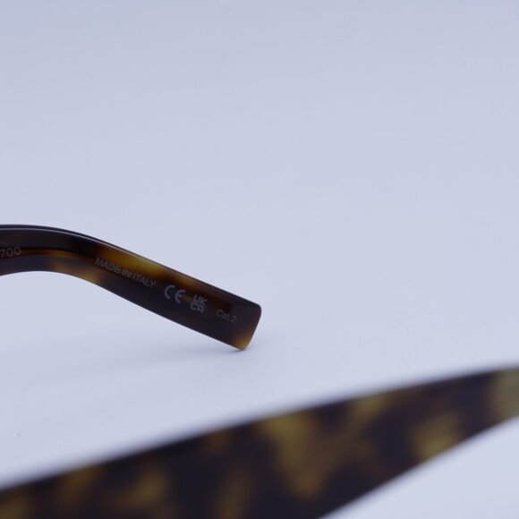 Saint Laurent SLM94 010 Sunglasses Brown Cat Eye Frame, Nicotine Lenses main image 11